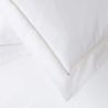 Luxury Bed set sand organic cotton close up