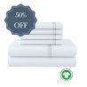 Luxury Bed set grey organic cotton