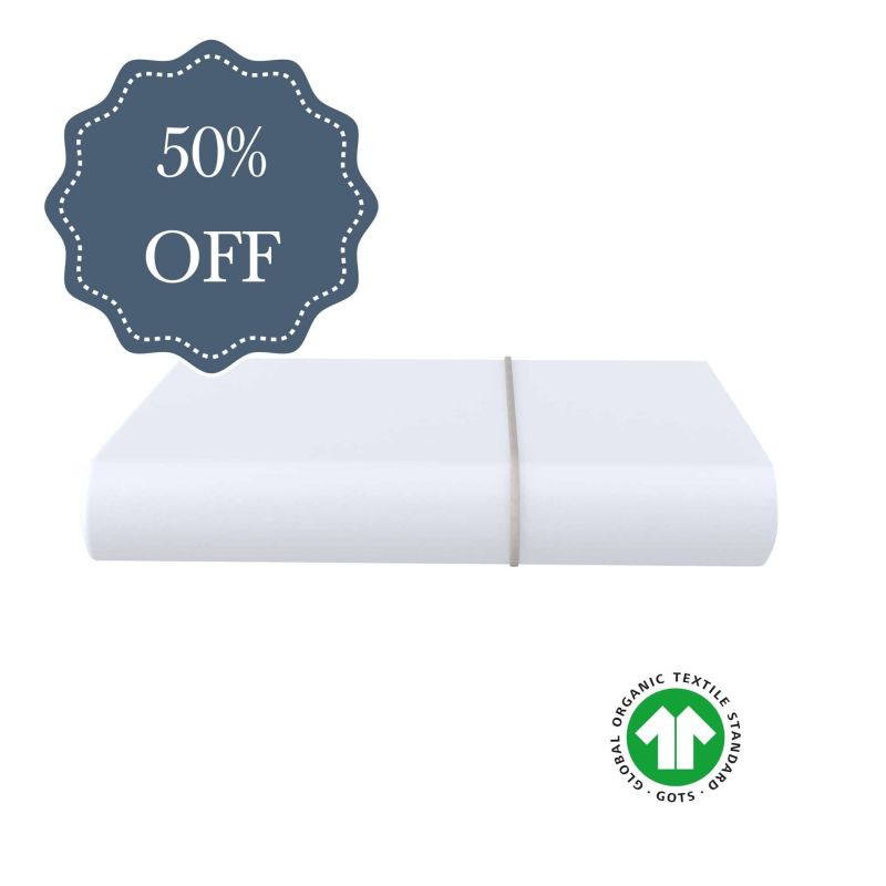 Organic Cotton Duvet Cover with trim (50% Off)