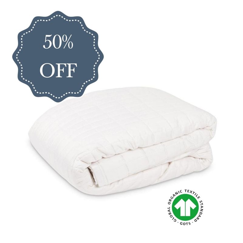 Organic Cotton Mattress Protector (50% Off)