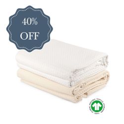 Organic Cotton Waffle...